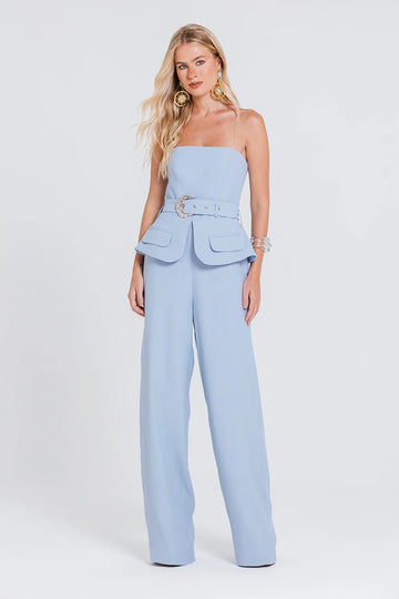 CHARTH - Macacão Theodora Azul